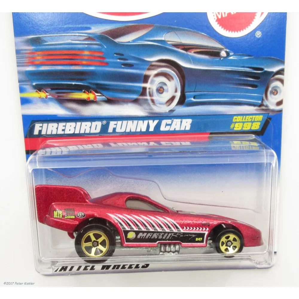 Firebird Funny Car — 23808 — Metalflake Dark Red