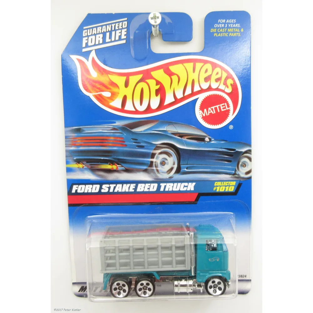 Ford Stake Bed Truck — 23824 — Teal — imagem 2