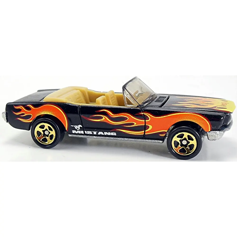 '65 Mustang Convertible — 24065 — Black