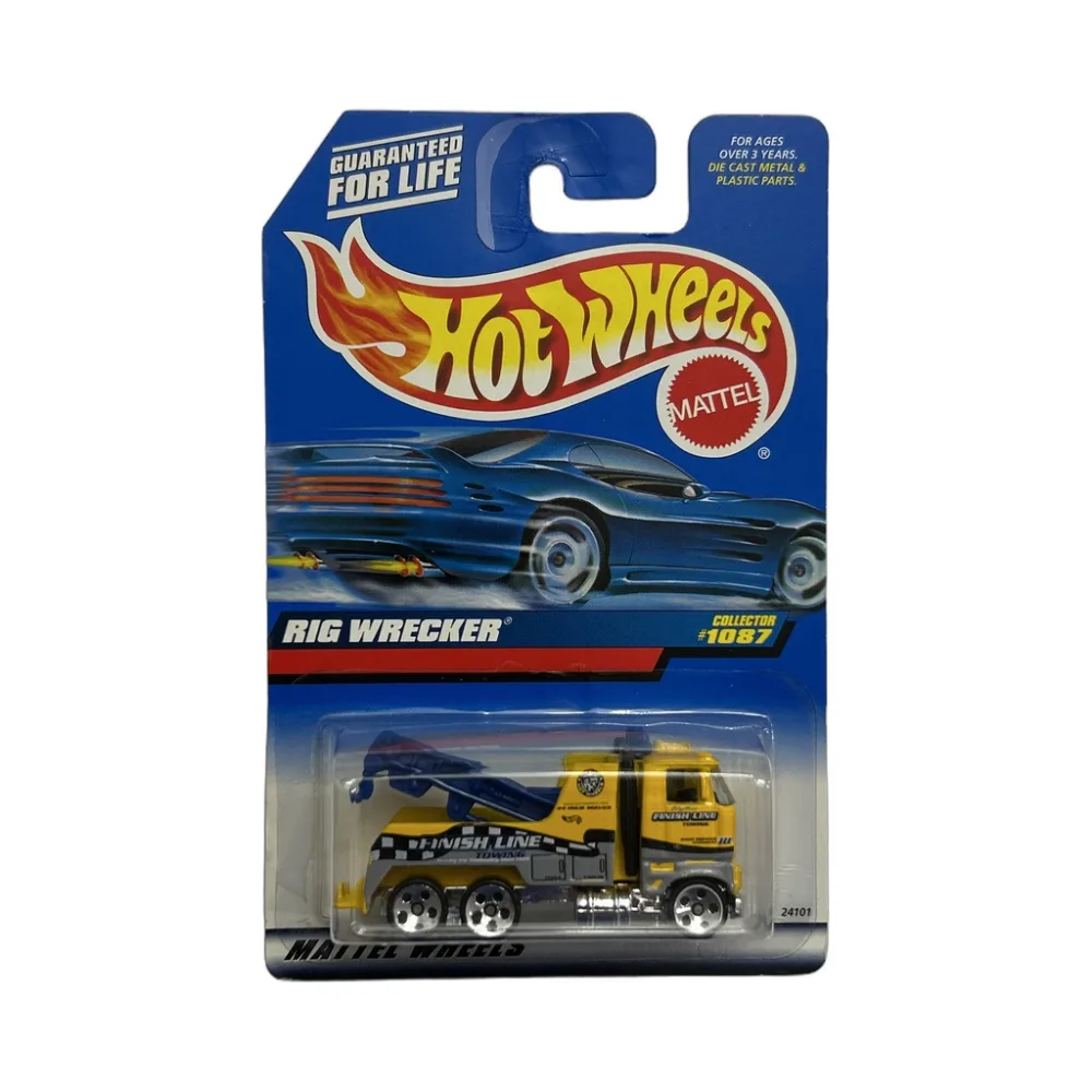 Rig Wrecker — 24101 — Yellow w/ Blue Boom
