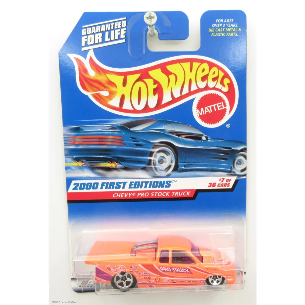 Chevy Pro Stock Truck — 24370 — Neon Orange — imagem 2