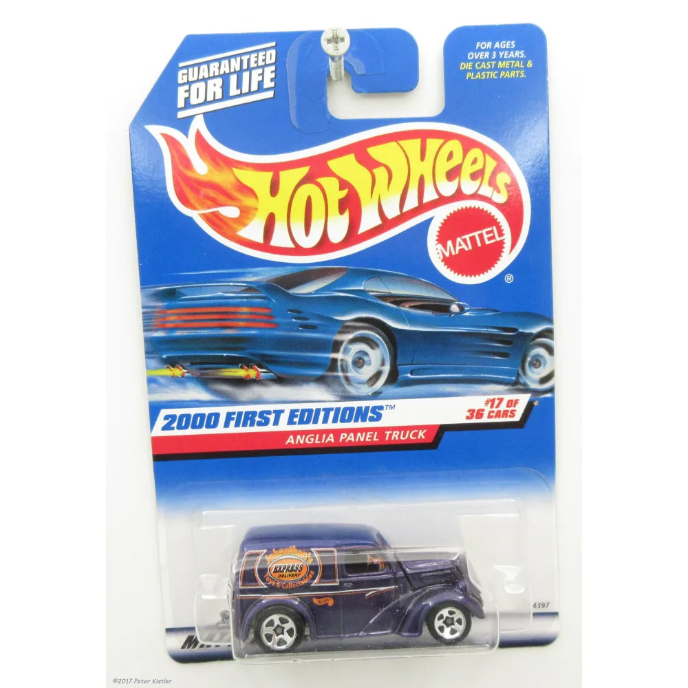 Anglia Panel Truck — 24397 — Metalflake Purple — imagem 2
