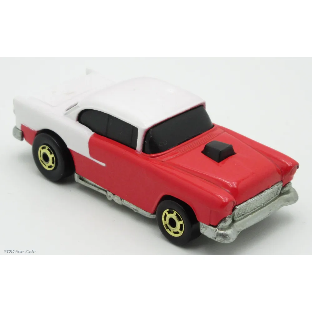 '55 Chevy — 2523 — Red & White