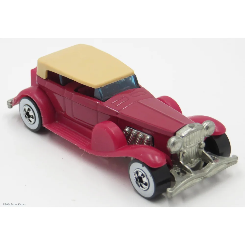 '31 Doozie — 2533 — Maroon w/Maroon plastic fenders