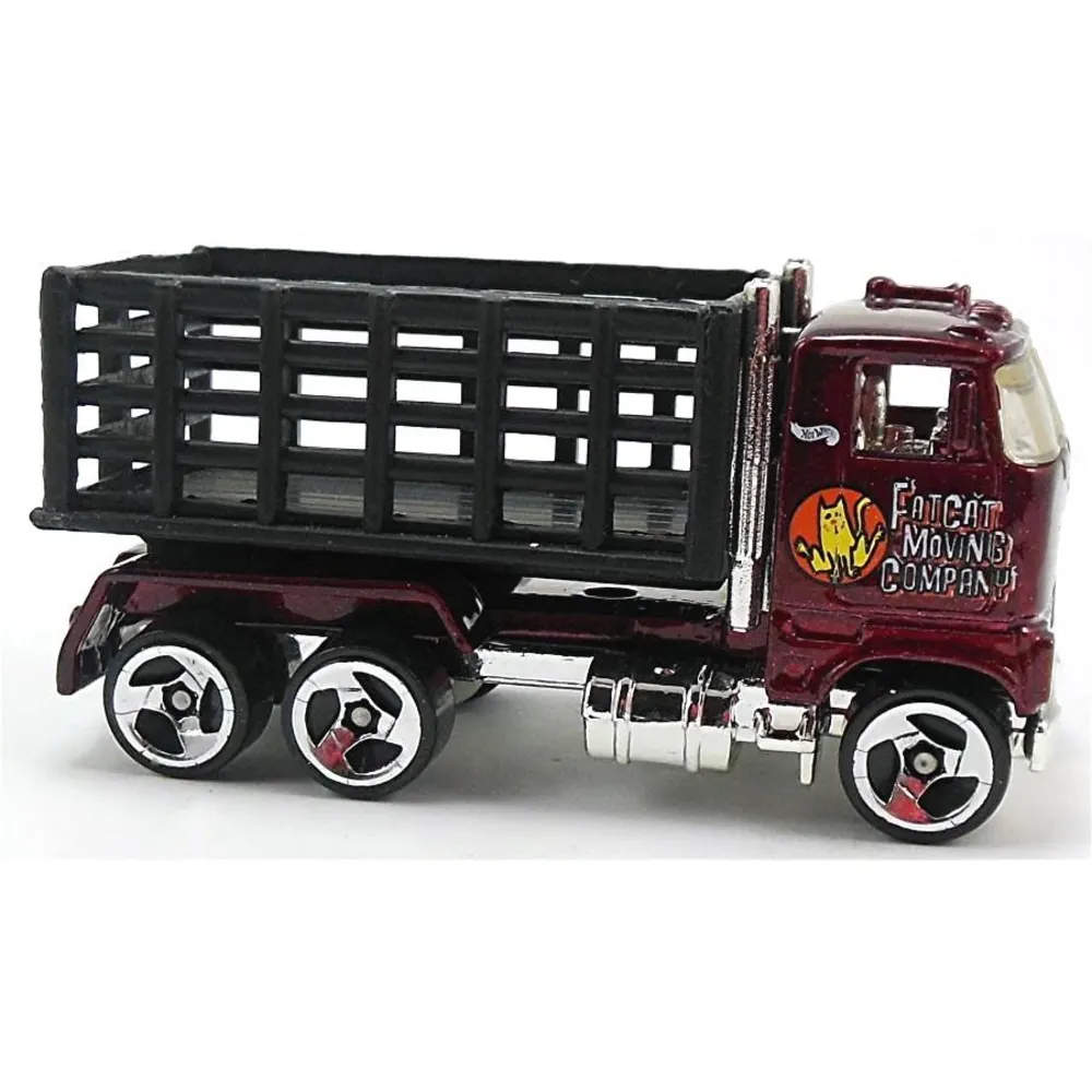 Ford Stake Bed Truck — 25383 — Metallic Dark Red — imagem 2