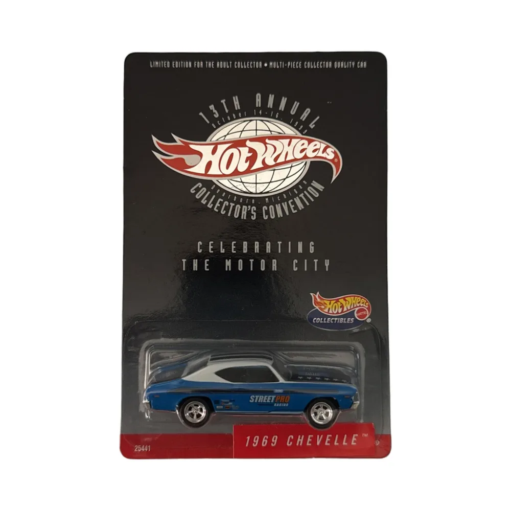 1969 Chevelle — 25441 — Blue & White