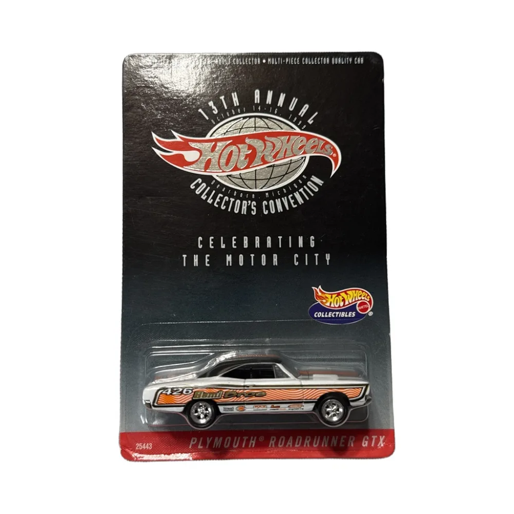1969 Plymouth Hemi GTX — 25443 — White w/ Black Roof