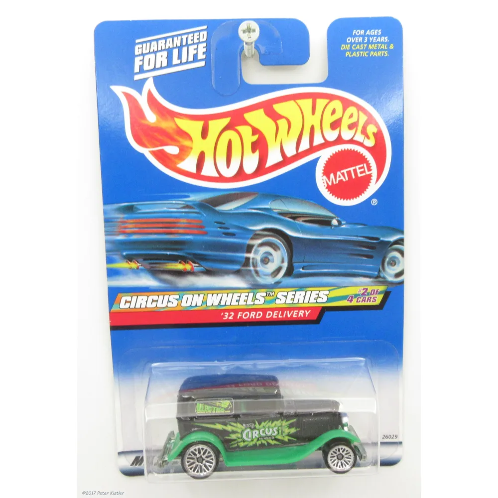 '32 Ford Delivery — 26029 — Black & Green — imagem 2