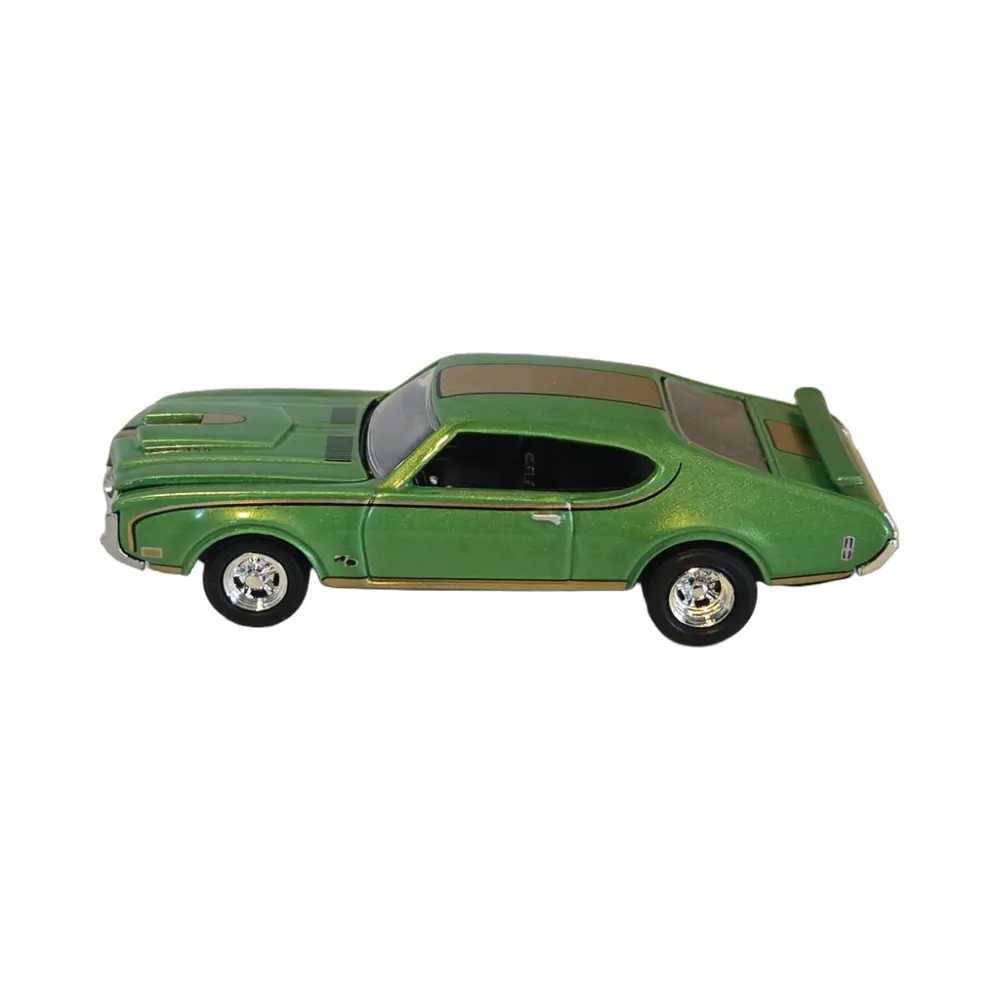 1969 Oldsmobile 442 — 26266 — Metalflake Green — imagem 2