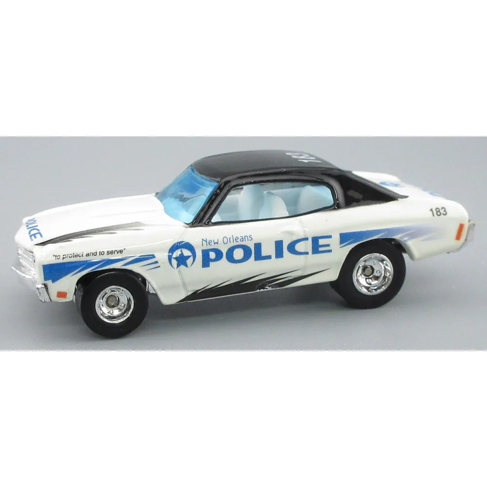 '70 Chevelle SS — 26616 — White w/Black Roof — imagem 3