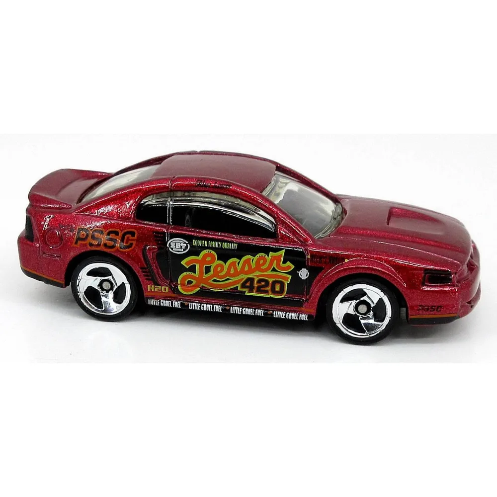 '99 Ford Mustang — 27065 — Metalflake Dark Red — imagem 2