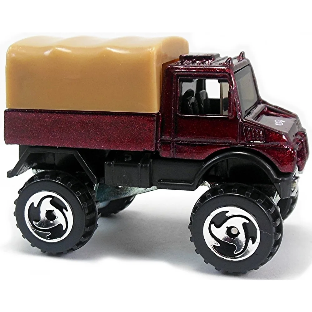 Mercedes-Benz Unimog — 27100 — Metalflake Burgundy & Black