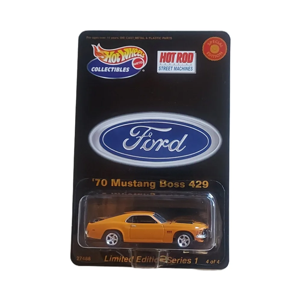1970 Ford Mustang Boss — 27488 — Orange
