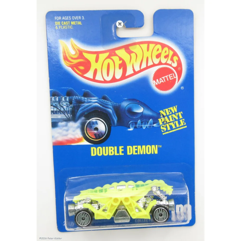Double Demon — 2850 — Bright Yellow (Green Spots)