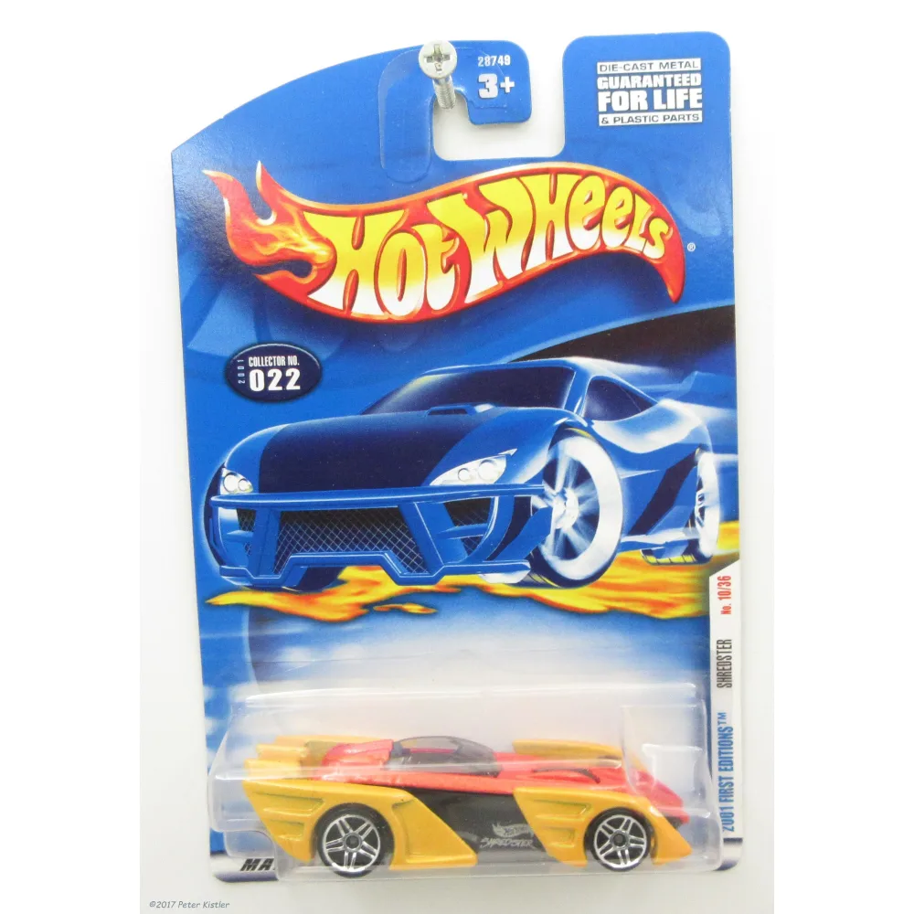 Shredster — 28749 — Dark Pearl Yellow & Orange