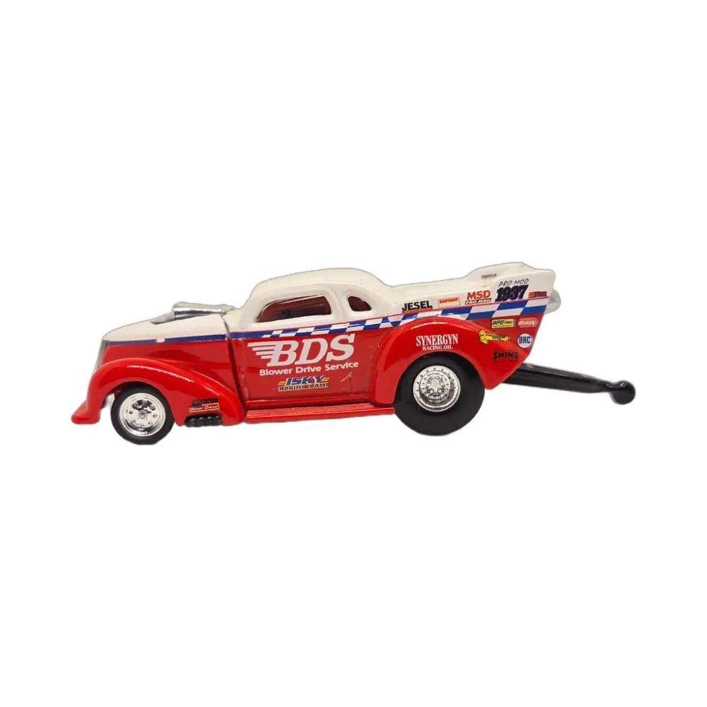 '37 Pro Mod Chevy — 29214 — Red & White — imagem 4