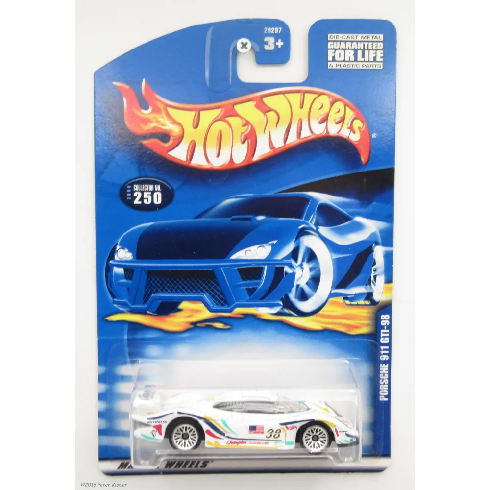 Porsche 911 GT1-98 — 29297 — White enamel