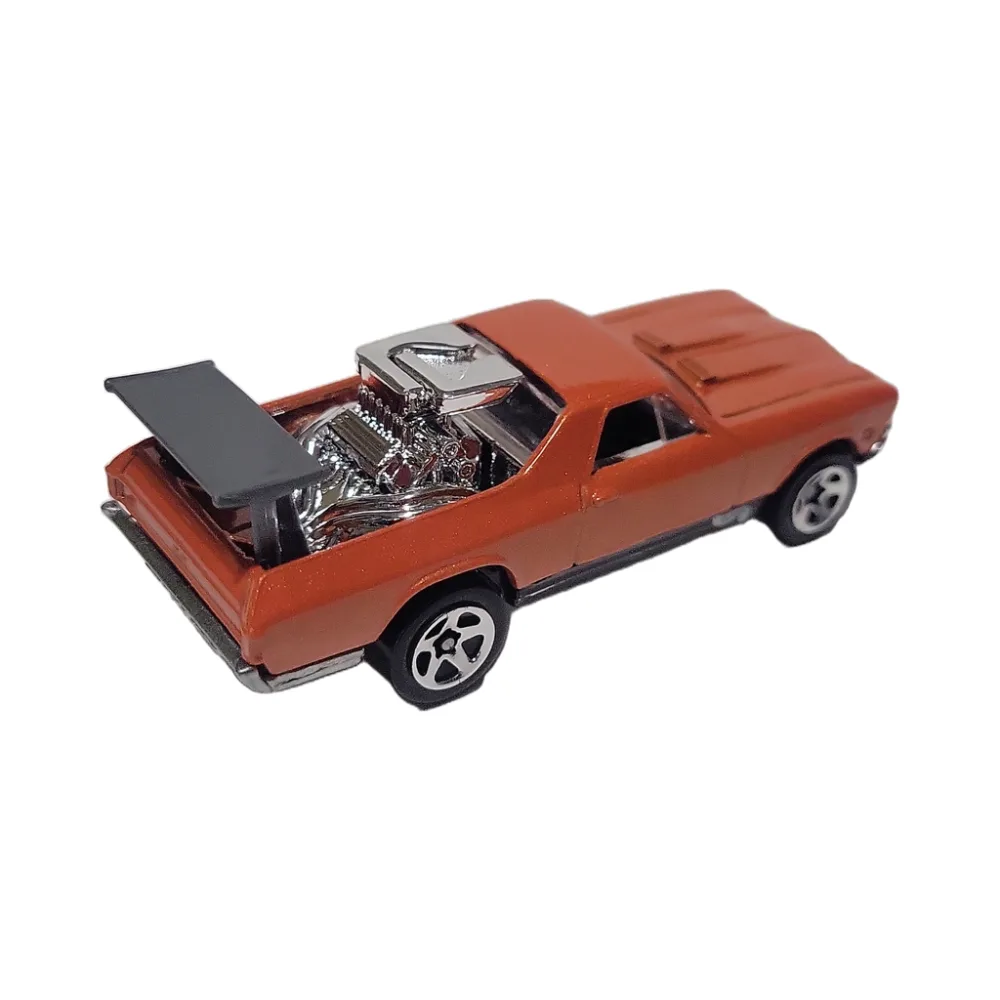 '68 El Camino — 29303 — Metalflake Orange and Black
