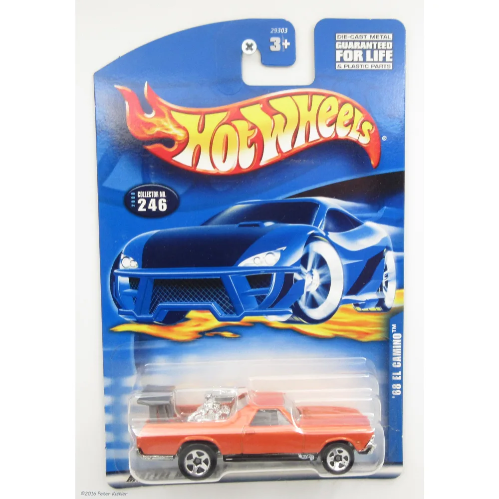 '68 El Camino — 29303 — Metalflake Orange and Black — imagem 2