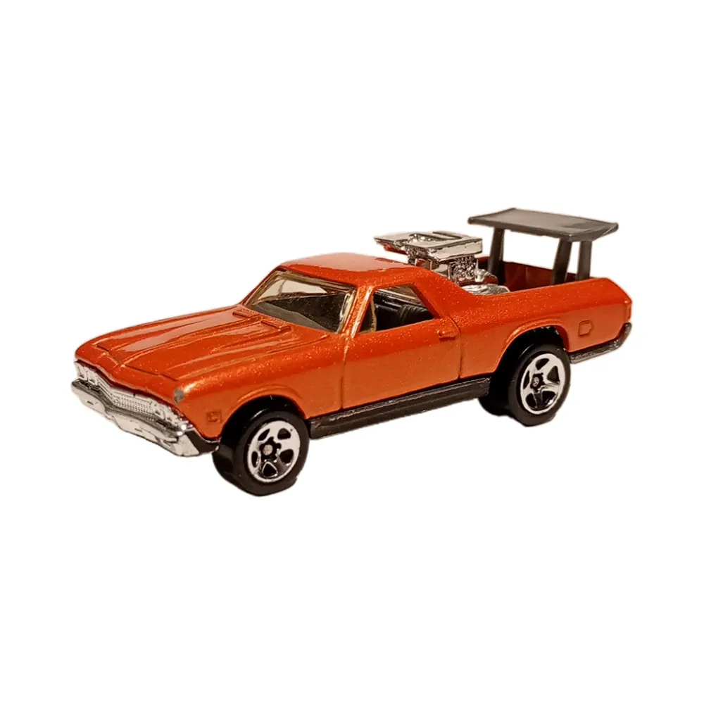 '68 El Camino — 29303 — Metalflake Orange and Black — imagem 3