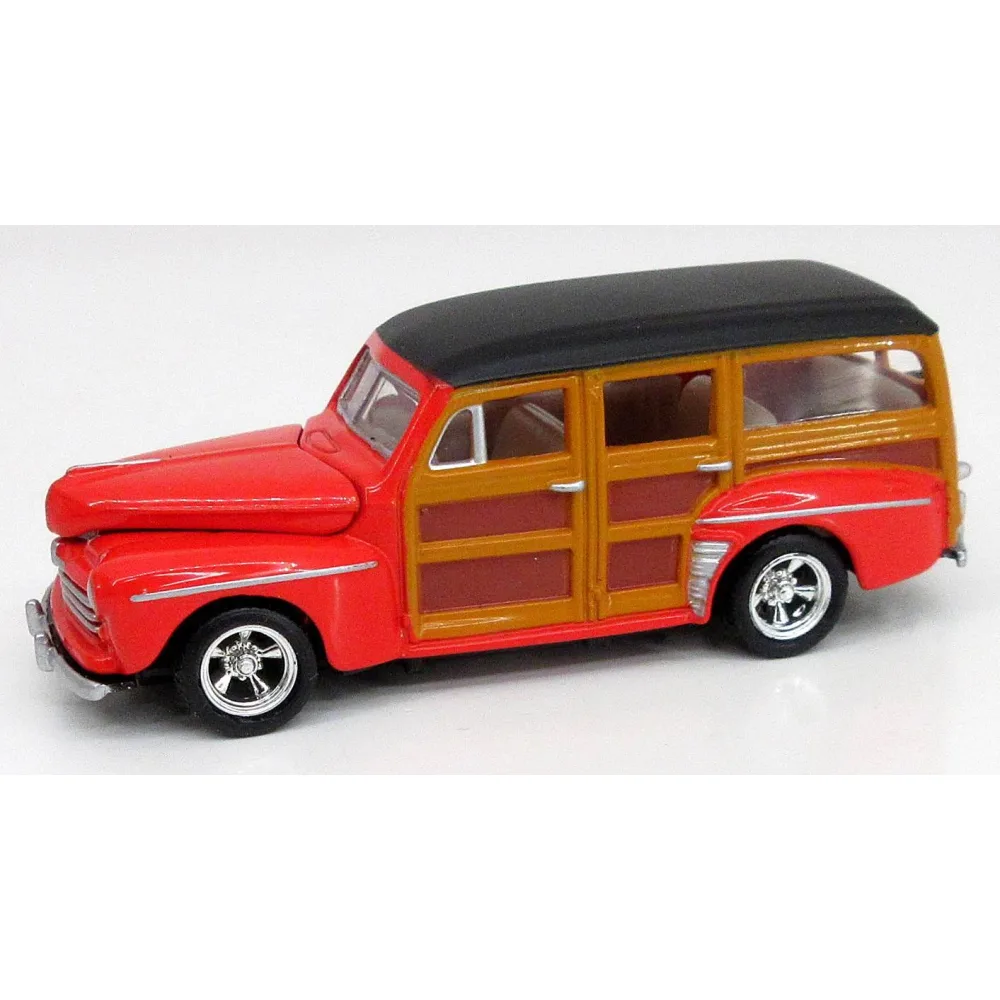 '48 Ford Woodie — 29687 — Red — imagem 3