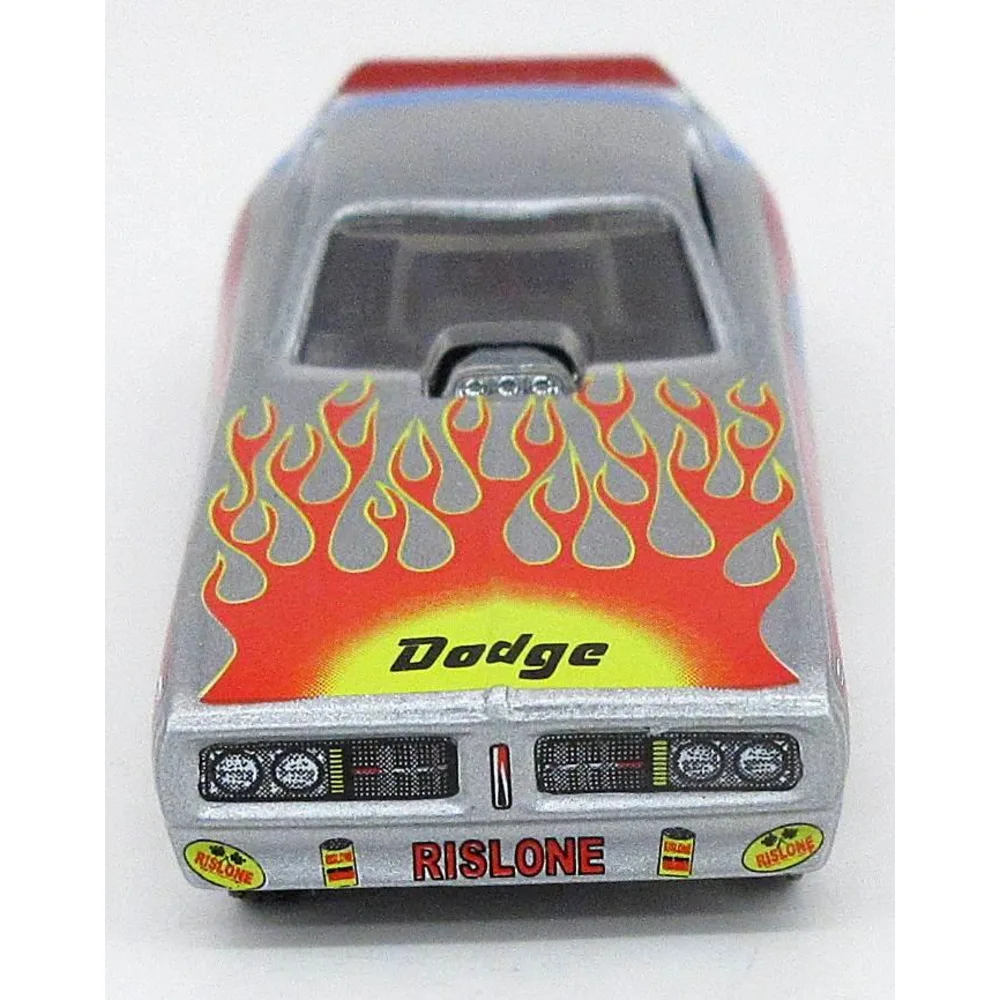 '72 Dodge Charger Funny Car — 29703 — Silver & Pink — imagem 3
