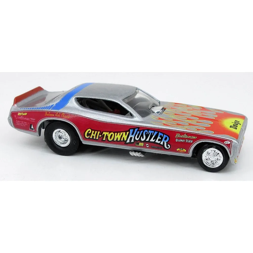 '72 Dodge Charger Funny Car — 29703 — Silver & Pink — imagem 4