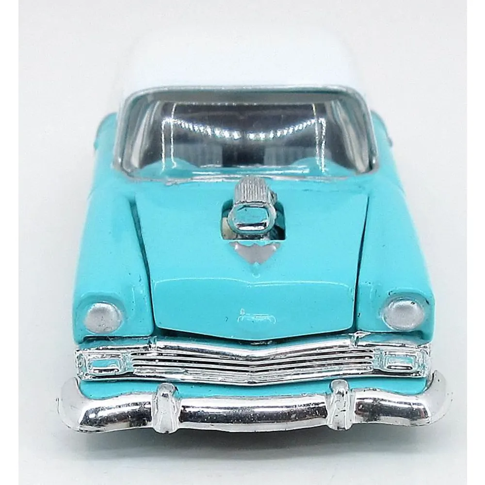 '56 Chevy 210 Sedan — 29705 — Turquoise & White — imagem 3