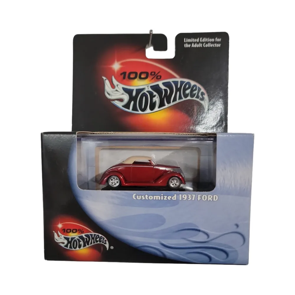 Customized '37 Ford — 29718 — Metalflake Dark Red