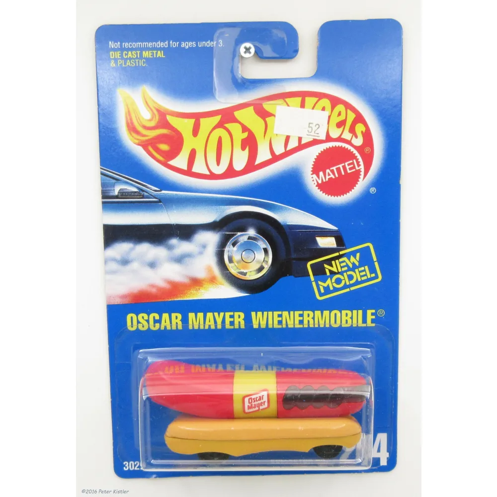Oscar Mayer Wienermobile — 3029 — Dark Yellow & Red sausage (Black Hubs) — imagem 2
