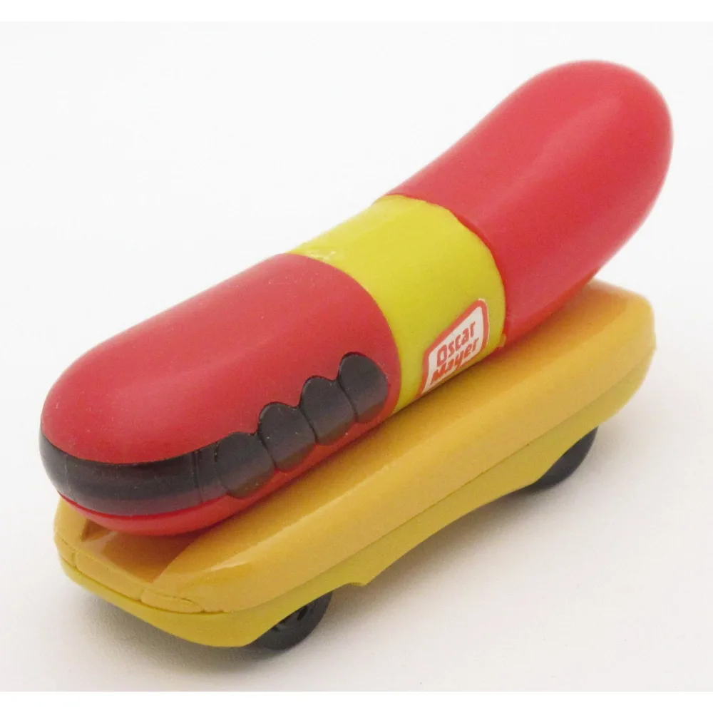 Oscar Mayer Wienermobile — 3029 — Dark Yellow & Red sausage (Black Hubs) — imagem 3