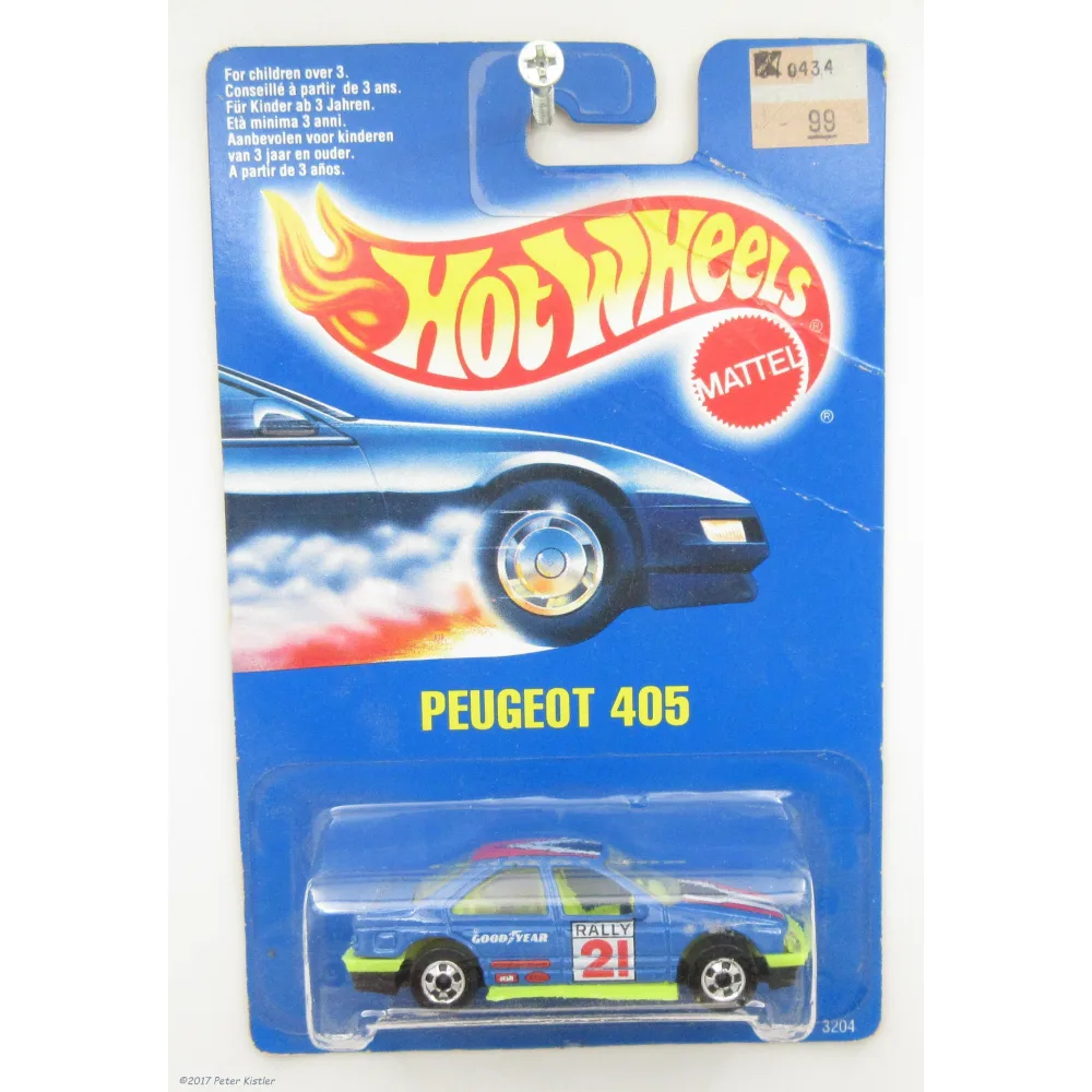 Peugeot 405 — 3204 — Blue