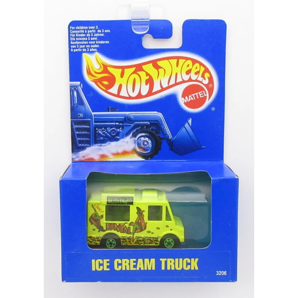 Ice Cream Truck — 3206 — Fluorescent Yellow