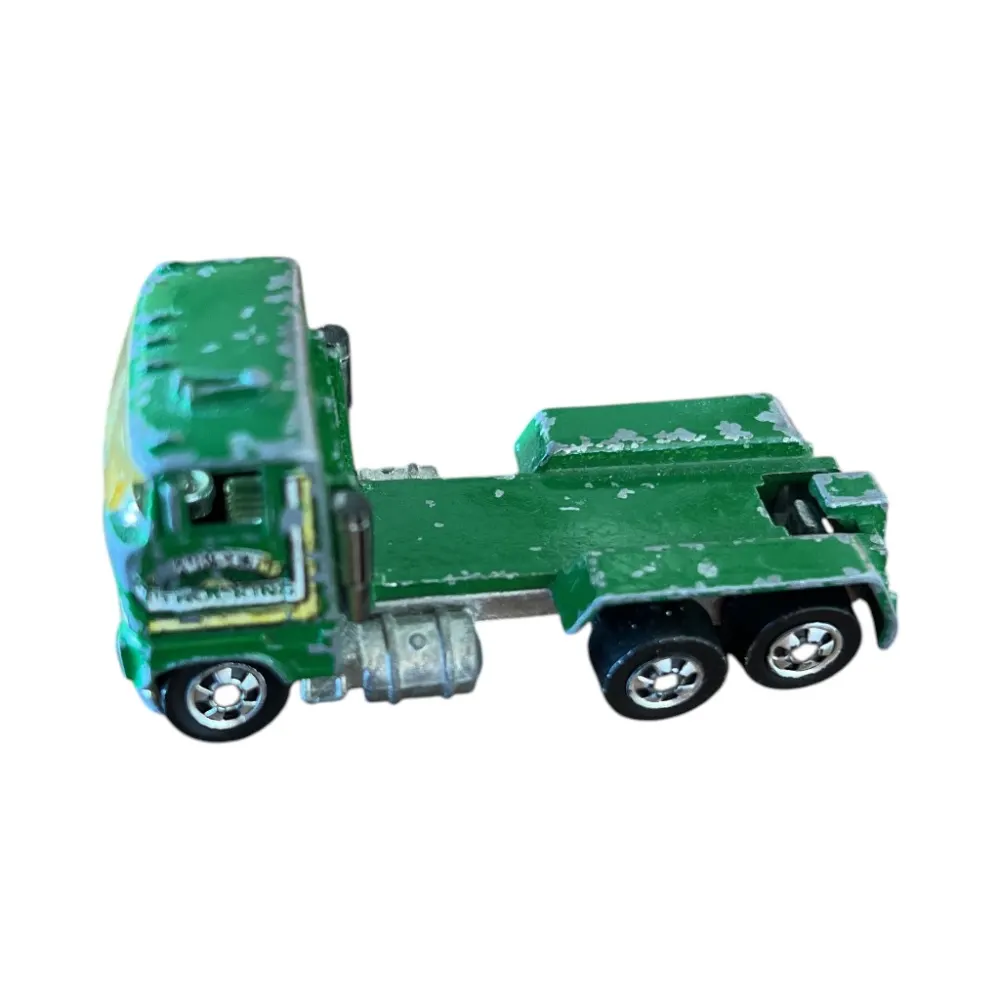 Ford Dump Truck — 3253 — Green w/Grey Plastic Dump Box