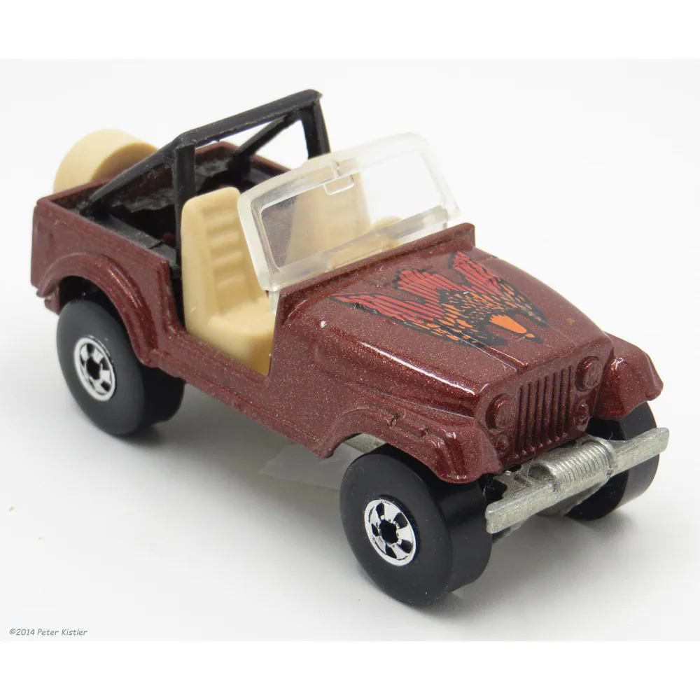 Jeep CJ-7 — 3259 — Metalflake Brown