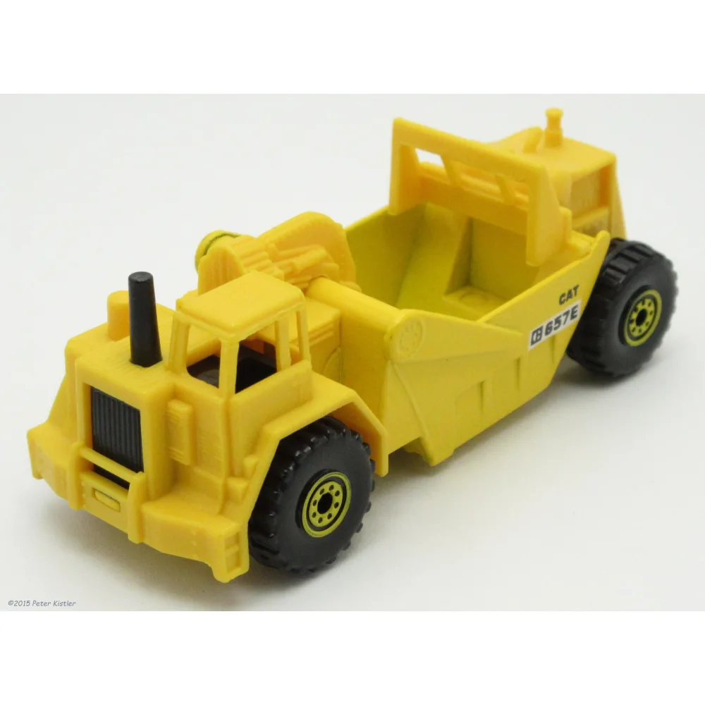 CAT Earth Mover — 3715 — Yellow (Black CAT and 657E on Sides)