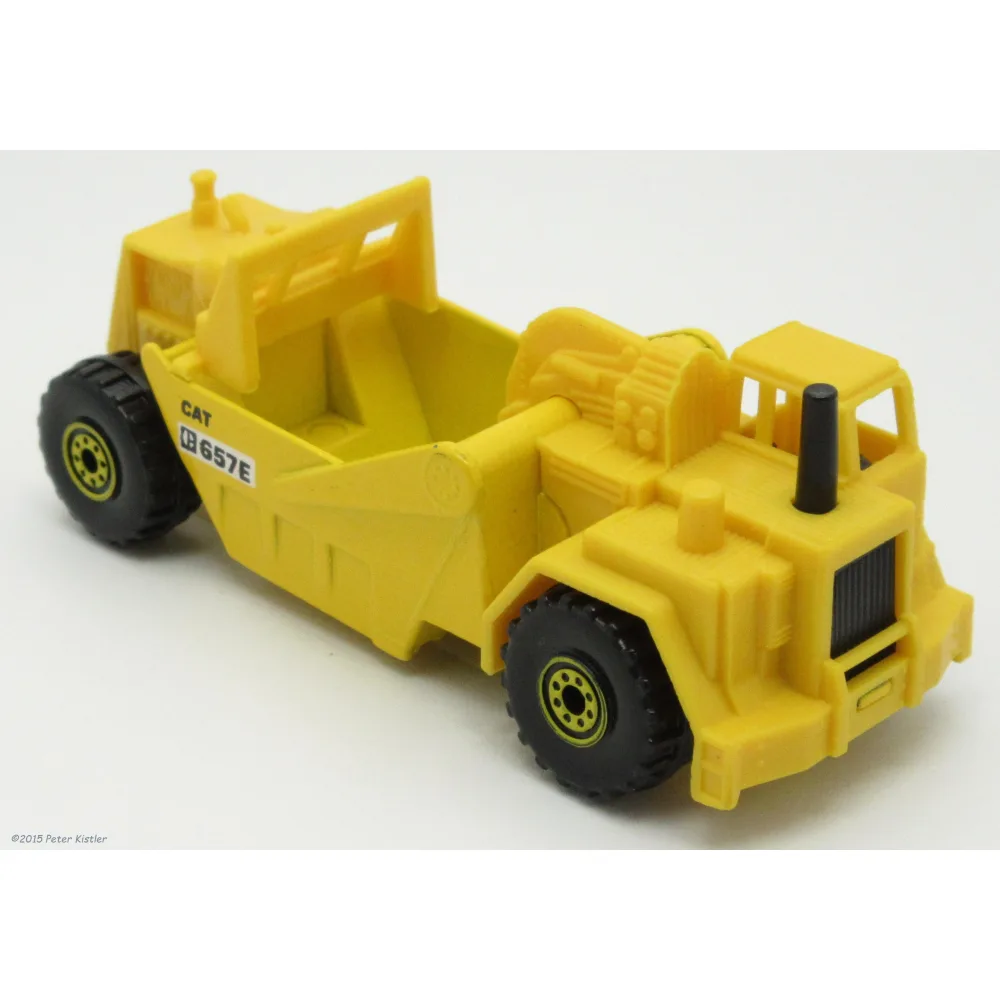 CAT Earth Mover — 3715 — Yellow (Black CAT and 657E on Sides) — imagem 2