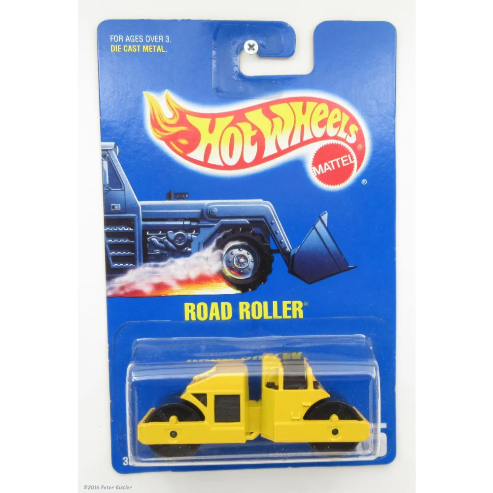 CAT Road Roller — 3853 — Yellow (Tampos, 5 Bars on Safety Rail) — imagem 2