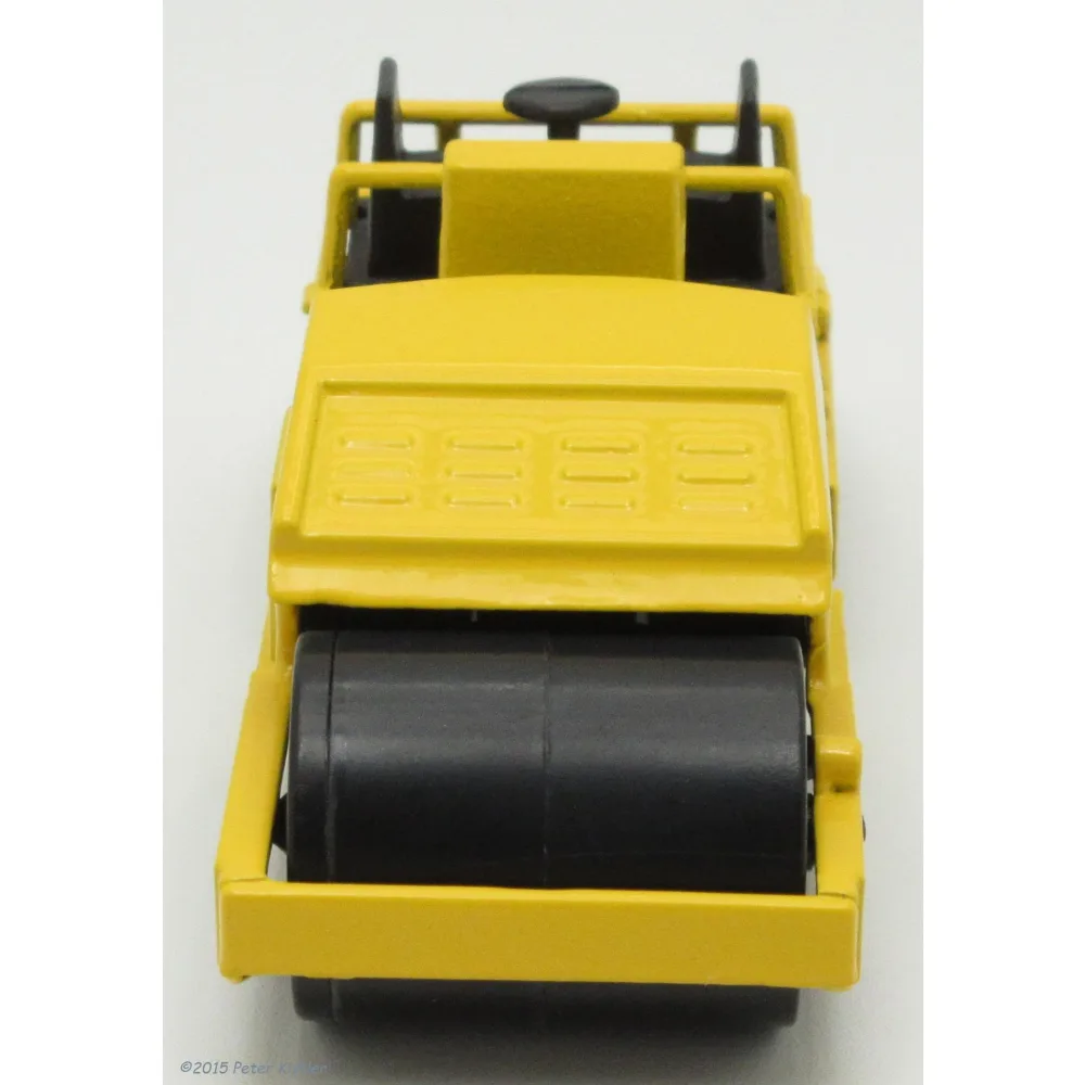 CAT Road Roller — 3853 — Yellow (Tampos, 5 Bars on Safety Rail) — imagem 4
