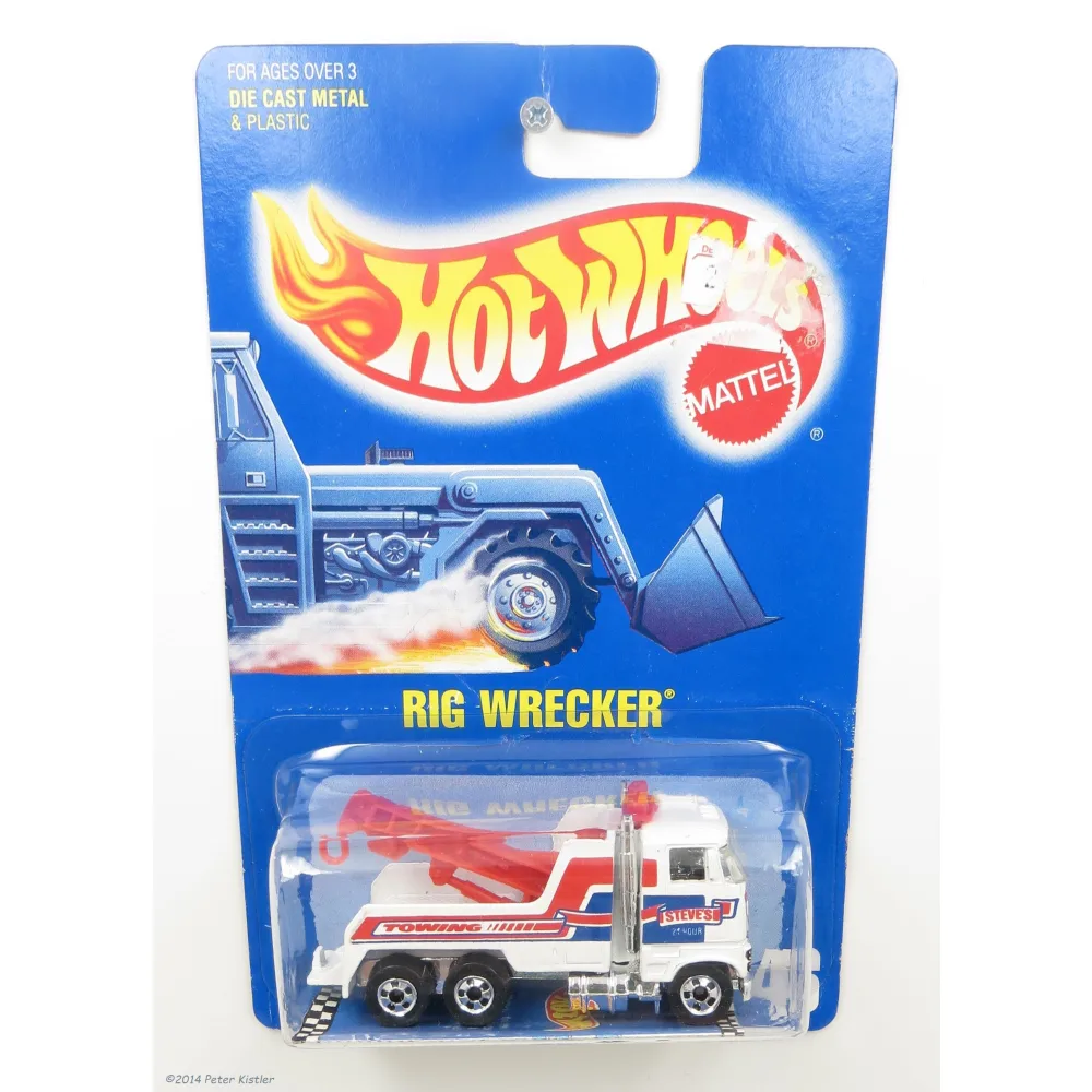 Rig Wrecker — 3916 — White w/ Red Boom
