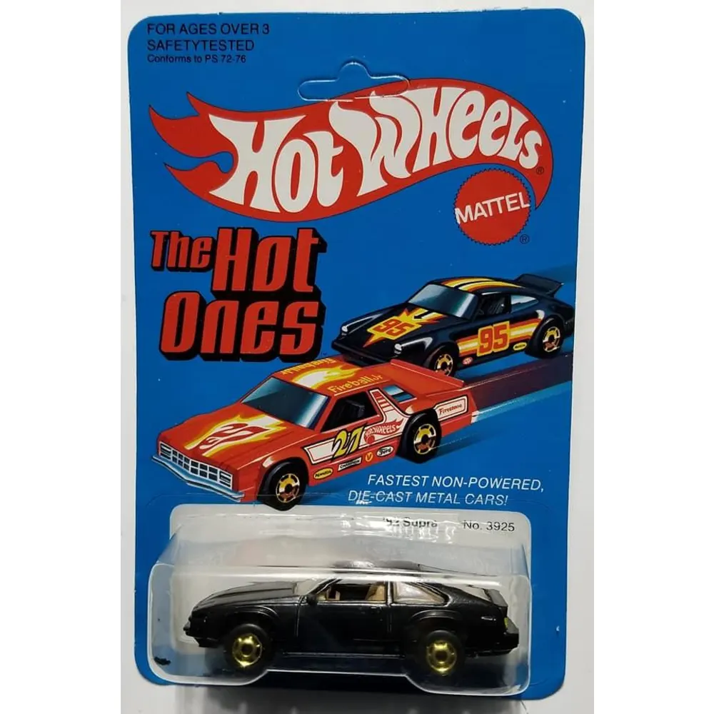 '82 Supra — 3925 — Black ("Toy License Plate") — imagem 2