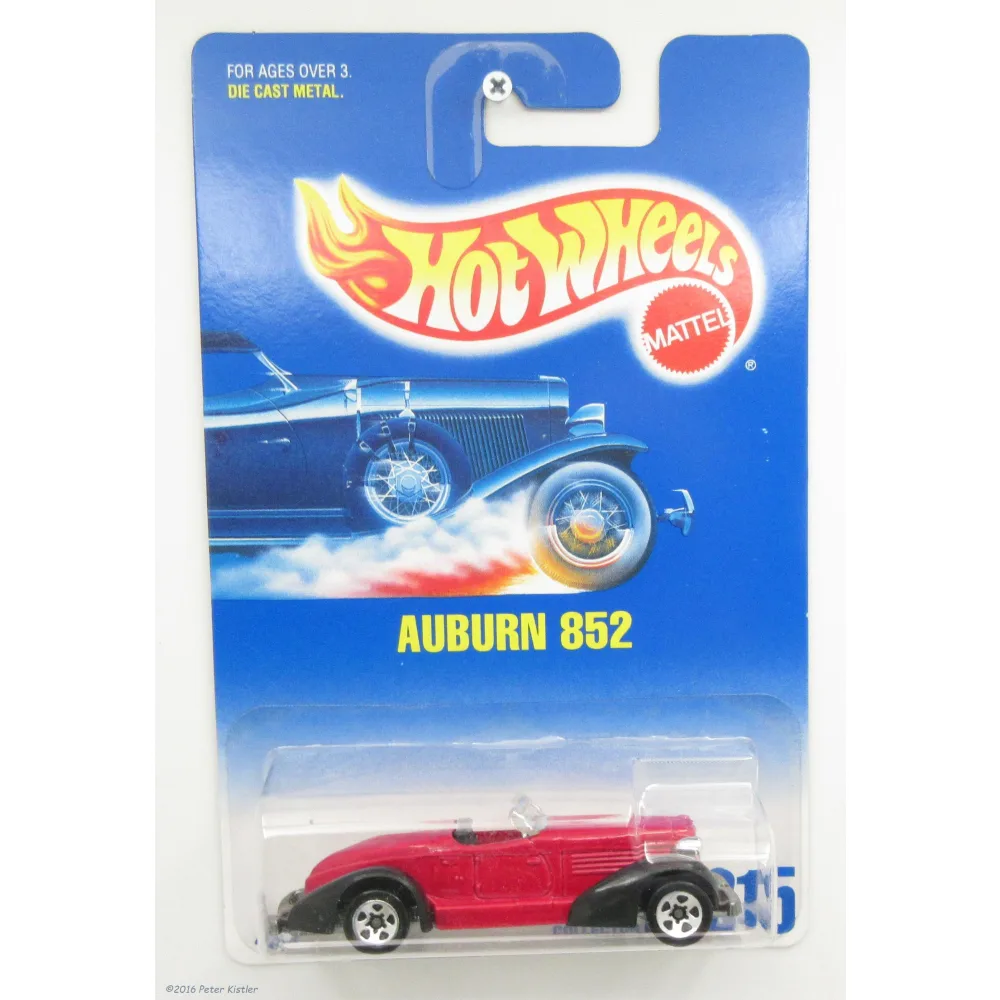 Auburn 852 — 4314 — Red w/ Black fenders