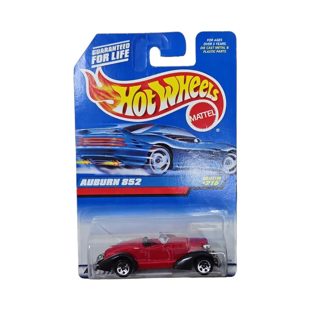 Auburn 852 — 4341 — Red w/ Black fenders — imagem 3