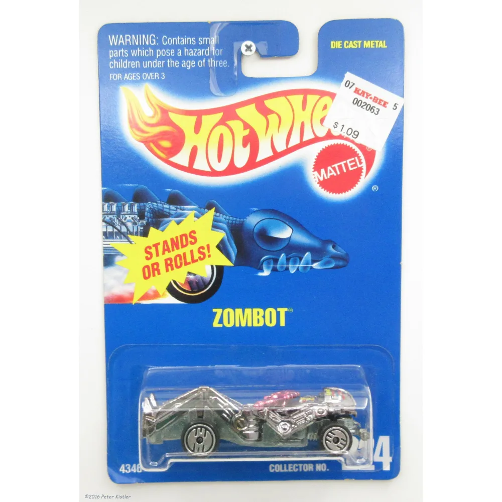 Zombot — 4346 — Black Chrome (Pink Gun) — imagem 2
