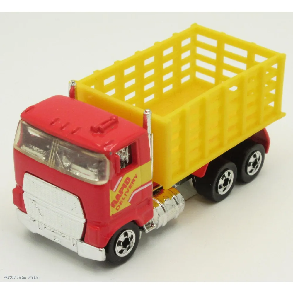 Ford Stake Bed Truck — 4641 — Red