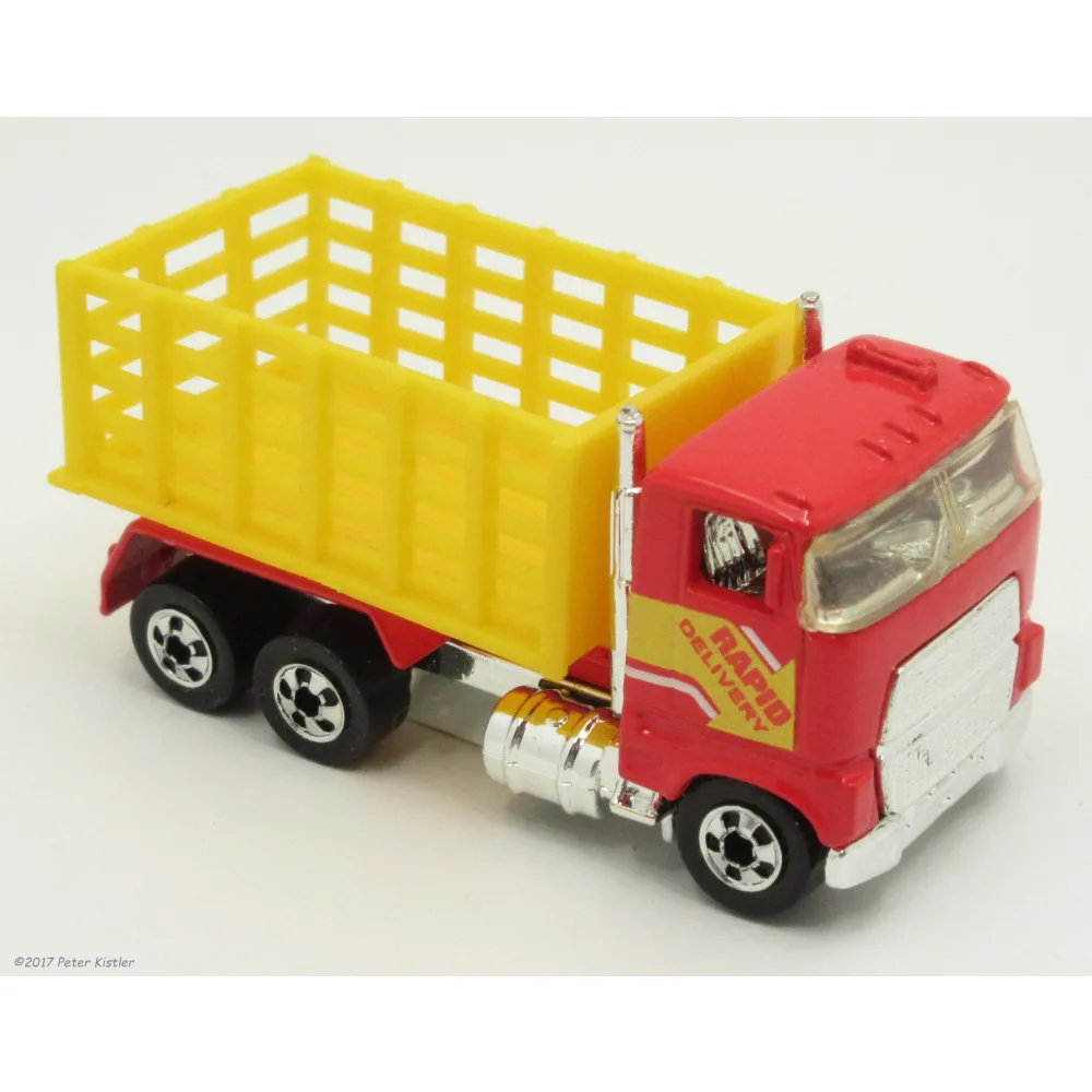 Ford Stake Bed Truck — 4641 — Red — imagem 3