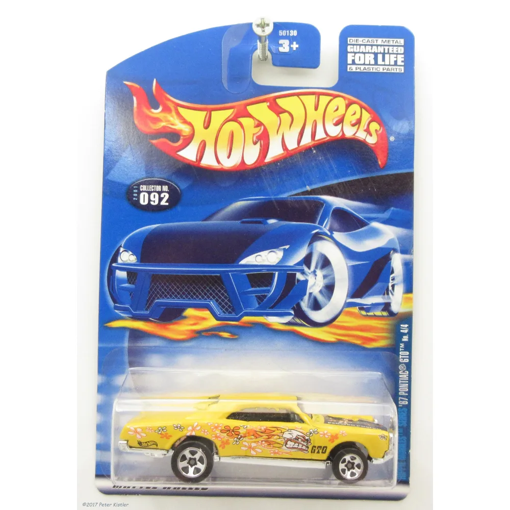 '67 Pontiac GTO — 50130 — Yellow