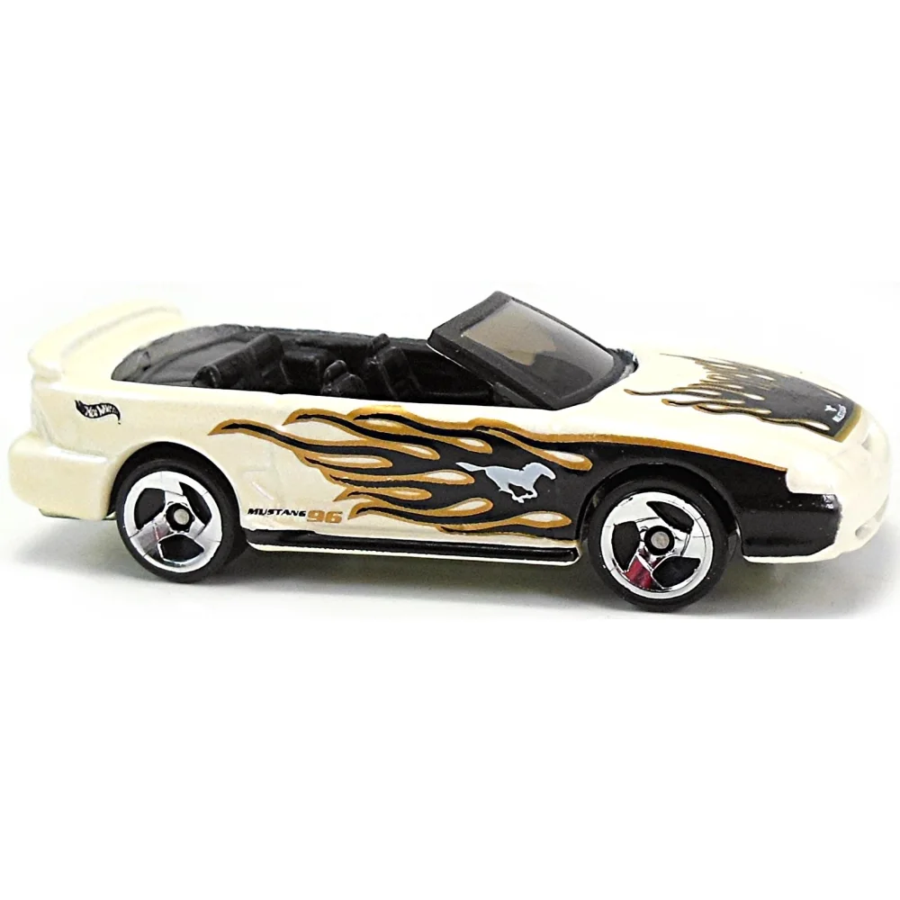 1996 Mustang GT Convertible — 50644 — Pearl White