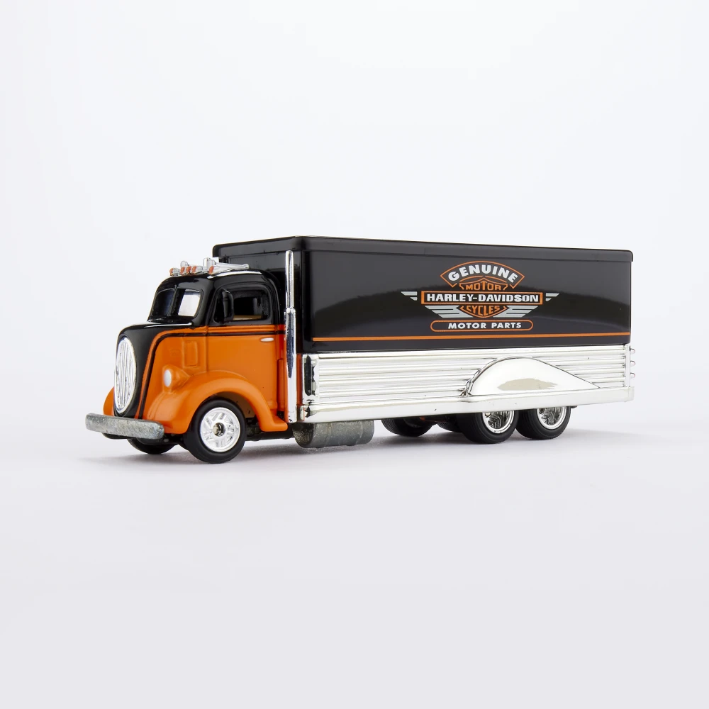 '38 Ford C.O.E. Truck — 50889 — Black & Orange — imagem 3