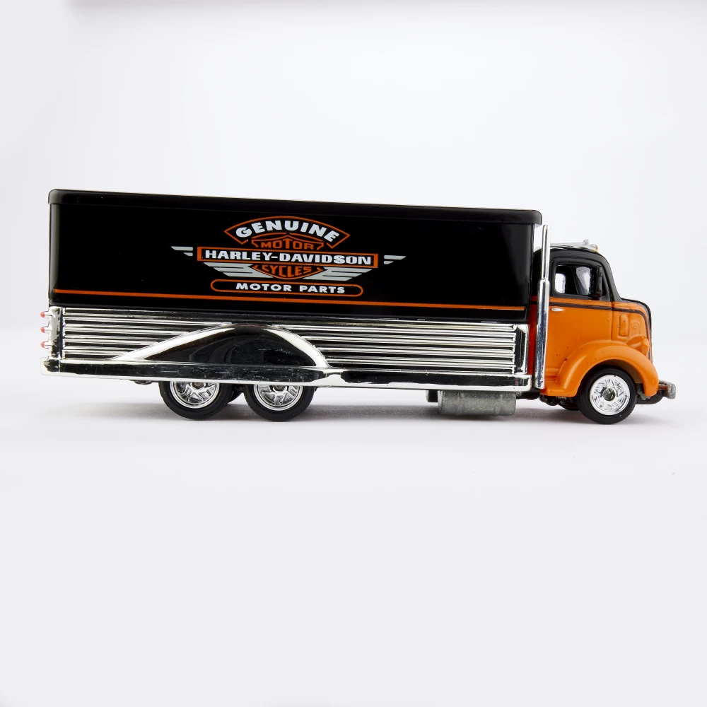 '38 Ford C.O.E. Truck — 50889 — Black & Orange — imagem 4
